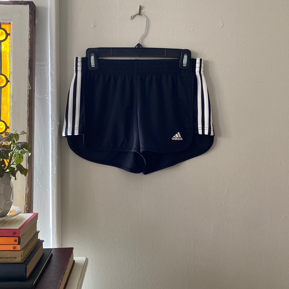 adidas mesh running shorts!